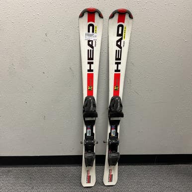 Used Head SUPERSHAPE TEAM ERA 2.0 Boys DH Ski/Binding White/Black/Red 107 cm 11855-S000192893
