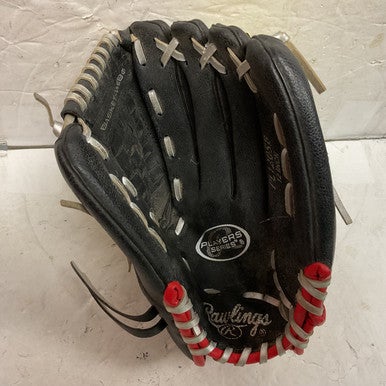 Used Rawlings PL120SB BB/SB Glove RH Throw Black And Red 12" 11855-S000190142