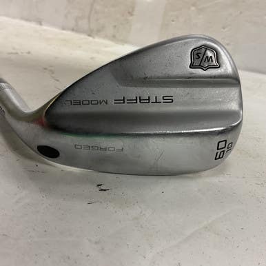 Used Wilson STAFF MODEL FORGED Golf Wedge Mens RH 60 Degree 11855-S000190146