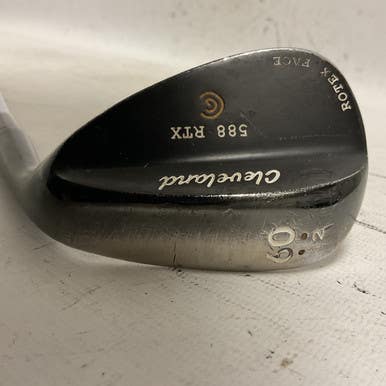 Used Cleveland 588 RTX Golf Wedge Mens RH Black 60 Degree 11855-S000190575