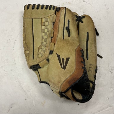 Used Easton SYFP1300 RH Throw Fastpitch Gloves Tan 13" 11855-S000190589