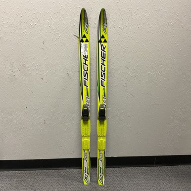 Used Fischer SPRINT CROWN Boys XC Ski/Binding 110 cm 11855-S000191999