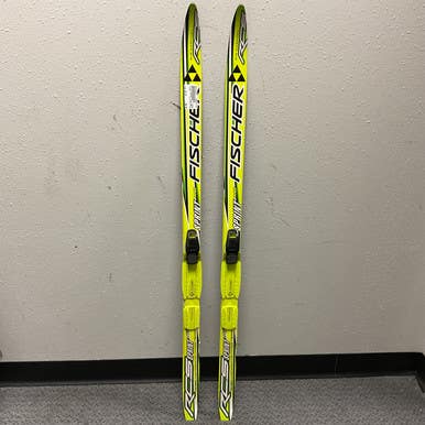 Used Fischer SPRINT CROWN Boys XC Ski/Binding 120 cm 11855-S000192000
