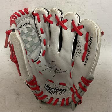 Used Rawlings MT95GB BB/SB Glove RH Throw Grey 9 1/2" 11855-S000192002