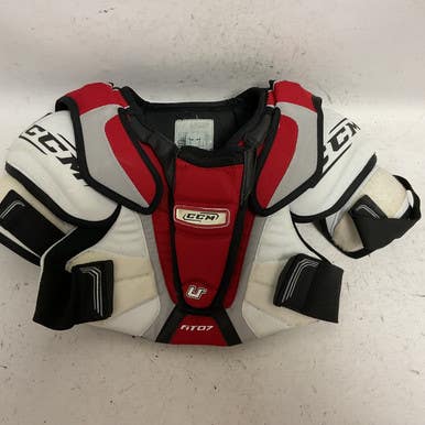 Used CCM U+ FIT07 Junior Shoulder Pads SM 11855-S000192043