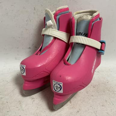 Used Bauer 8/9 Boys Softboot Skate Pink Youth 08.5 11855-S000192039