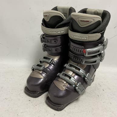 Used Salomon PERFORM Womens DH Ski Boot Purple 255 MP - M07.5 - W08.5 11855-S000192088