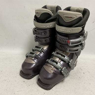 Used Salomon PERFORM Womens DH Ski Boot Purple 255 MP - M07.5 - W08.5 11855-S000192088