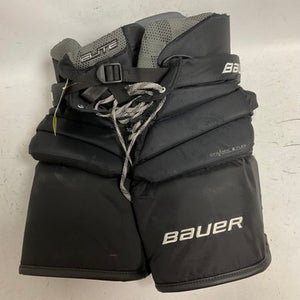 Used Bauer ELITE Inter Goalie Pant Black MD 11855-S000191929