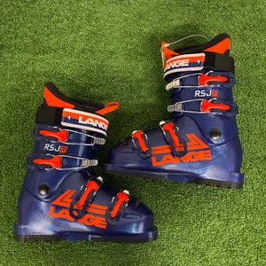 Mondo 22 & 22.5 Lange RSJ 60 JR Ski Boots (Used)