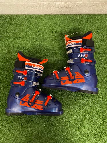 Mondo 22 & 22.5 Lange RSJ 60 JR Ski Boots (Used)