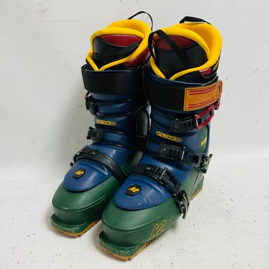 Used K2 METHOD Mens DH Ski Boot Green 305 MP - M12.5 11855-S000191966