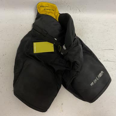 Used Bauer SUPREME ONE 40 Youth Pant Black And Yellow MD 11855-S000191984