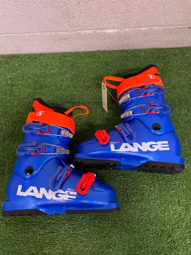Mondo 22 & 22.5 Lange RSJ 60 JR Ski Boots (Used)