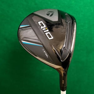 TaylorMade Qi10 V-Steel 15 Fairway Wood 3 Fujikura Atmos Tour Spec 7X Ex-Stiff