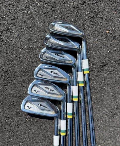 Mizuno mp-63 iron set 5i thru 9i with pw included