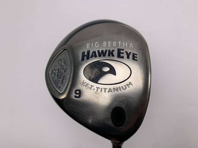 Callaway Hawkeye VFT 9 Fairway Wood 24* Big Bertha Gems 50 Ladies RH
