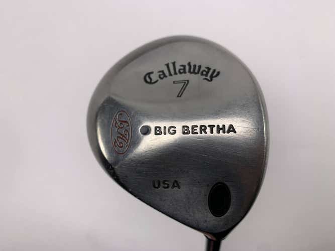 Callaway S2H2 7 Fairway Wood 21* RCH 90 Firm Graphite Mens RH Midsize Grip
