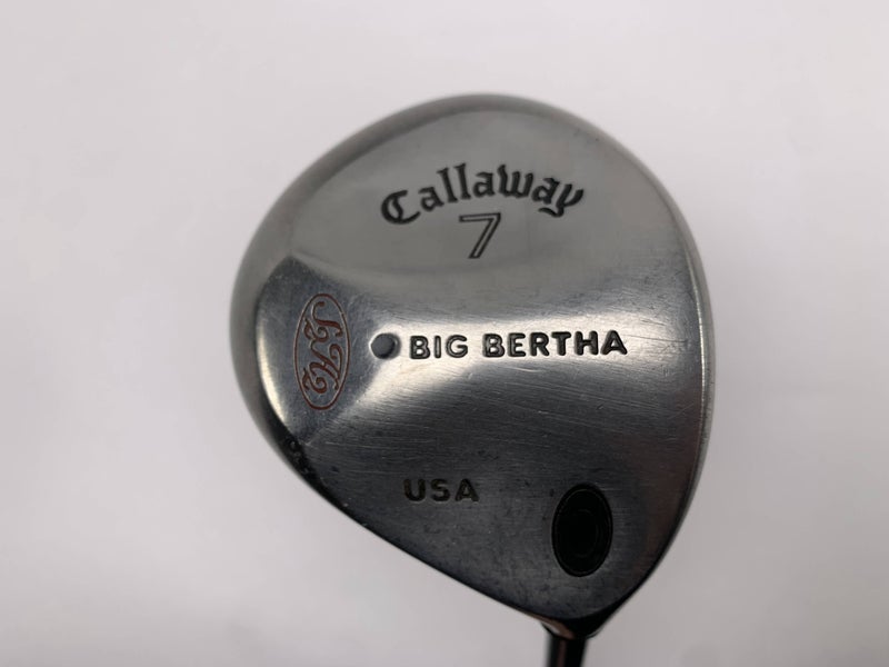 Callaway S2H2 7 Fairway Wood 21* RCH 90 Firm Graphite Mens RH Midsize Grip