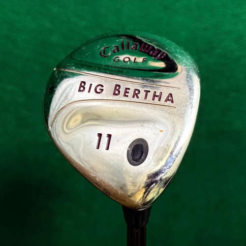RARE Lady Callaway Big Bertha 2004 Fairway Wood 11 Factory Gems 55w Ladies
