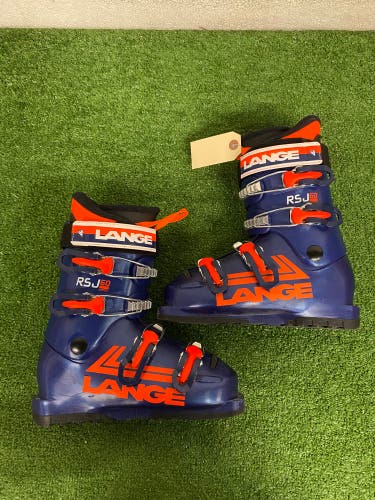 Mondo 22 & 22.5 Lange RSJ 60 JR Ski Boots (Used)