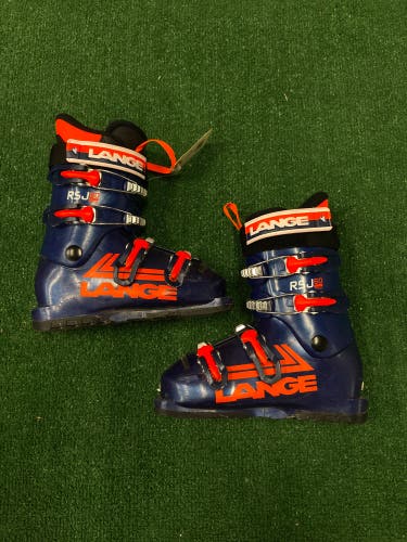 Mondo 22 & 22.5 Lange RSJ 60 JR Ski Boots (Used)