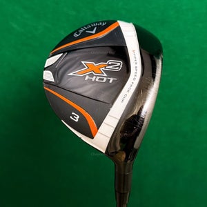 Callaway X2 Hot Fairway Wood 3 Fujikura Pro 61 XLR8 Graphite Stiff