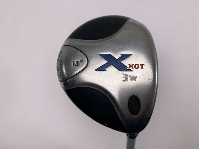 Callaway X Hot 2007 3 Fairway Wood 15* Fujikura Banzai 65g Regular Mens RH