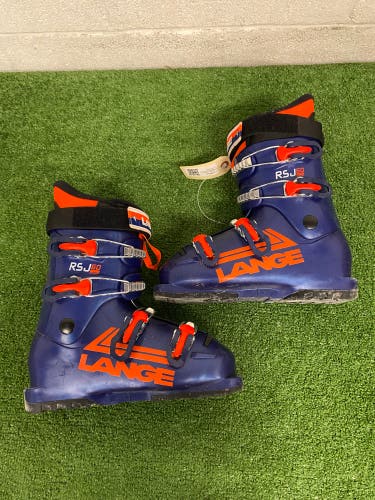 Mondo 24 & 24.5 Lange RSJ 60 JR Ski Boots (Used)