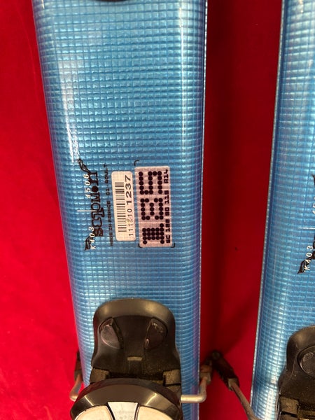 Salomon pocket rocket 185cm twin tip skis, bindings: Salomon 5912