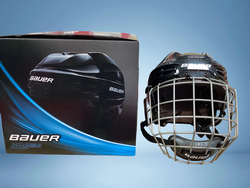 New Bauer IMS 5.0 Helmet Black