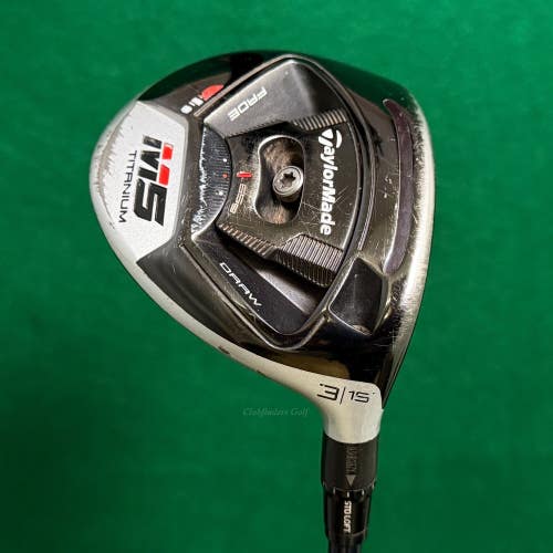 TaylorMade M5 Titanium 15 Fairway 3 Wood Ventus Blue FW 6-X Extra Stiff w/HC