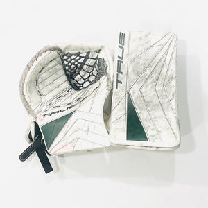 True Catalyst PX3 Pro Stock Glove and Blocker Set (white/green) #2
