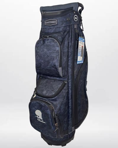 Datrek DG Lite II Cart Bag (Camo/Black, 10" 14-way) Carolina Lakes GC Logo NEW