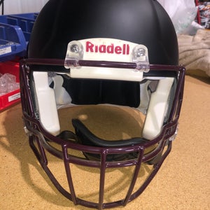 USED RIDDELL SPEED ADULT HELMET - LARGE - FLAT BLACK