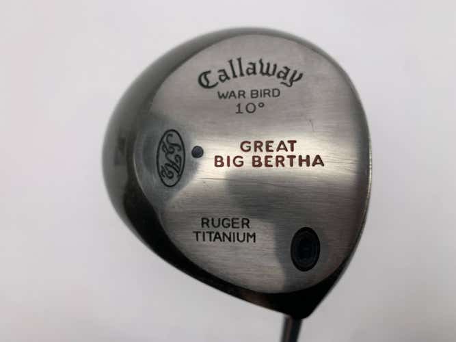 Callaway Original Great Big Bertha Driver 10* GBB UL Regular Graphite Mens RH