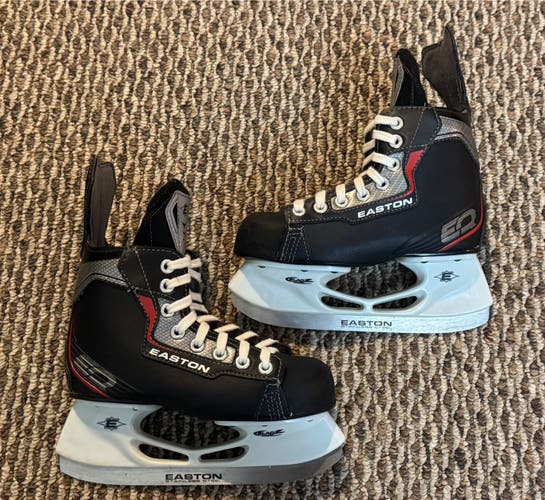 Easton Synergy EQ Ice Hockey Skates Youth sz 1 Boys Shoe sz 2