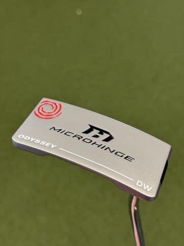 2025 ODYSSEY DW DOUBLE WIDE DB PUTTER MICROHINGE 34.5 & COVER RH