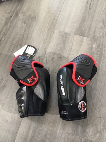 Senior Small Bauer Vapor 1X Lite Elbow Pads (New)