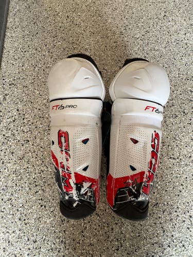 Senior CCM Jetspeed ft6 pro 14" Shin Pads (Used)