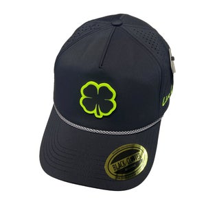 NEW Black Clover Live Lucky Neon Nights Rope Black Adjustable Snapback Golf Hat