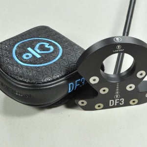 LEFT HANDED LAB Golf DF3 35" Putter 70* Lie Angle Steel with Head Cover # 204519