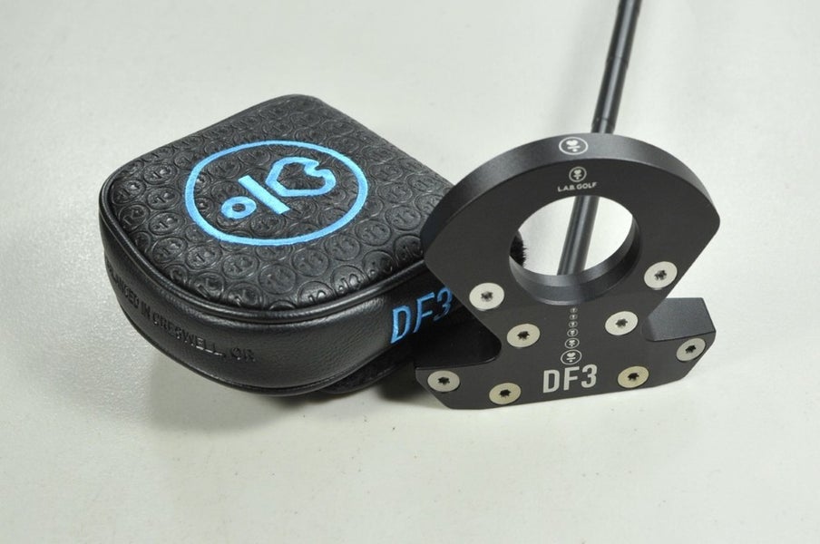 LEFT HANDED LAB Golf DF3 35" Putter 70* Lie Angle Steel with Head Cover # 204519