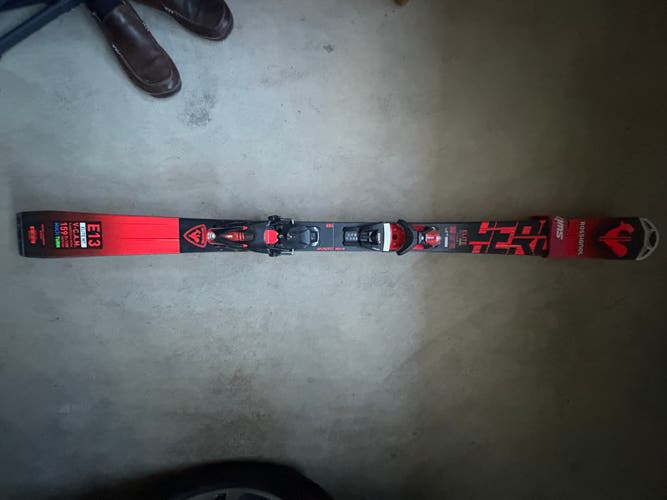 Unisex 2023 Rossignol Hero Elite MT 159 cm Racing Skis With Bindings Max Din 12 (Used)