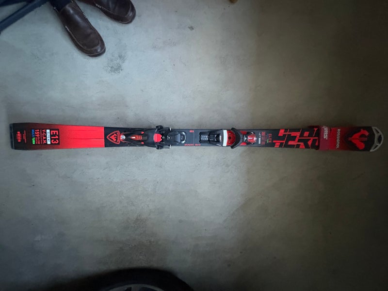 Unisex 2023 Rossignol Hero Elite MT 159 cm Racing Skis With Bindings Max Din 12 (Used)