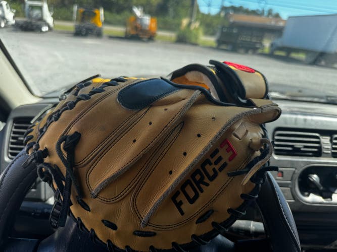 Force 3 Pro gear RH Catcher's Baseball Glove 33" (New) w/o tags
