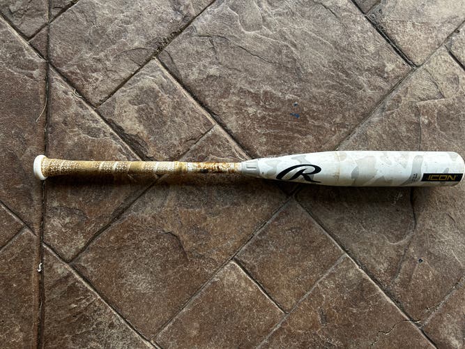 2025 Rawlings Icon Composite USSSA Certified Bat (-5) 31" (Used)
