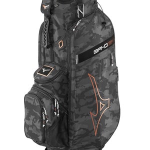 NEW Mizuno BR-D3 Black Camo/Copper Golf Cart Bag