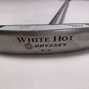 Odyssey White Hot Mid Center Shaft Putter 39" Mens RH - NEW LONG GRIP