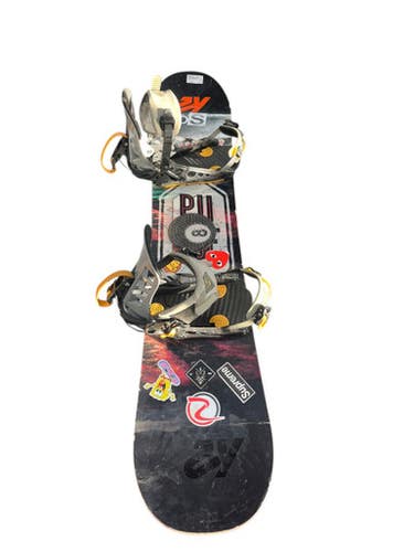 Used Salomon P11 Mens Board/Bindings Black 142 cm 11833-S000166742